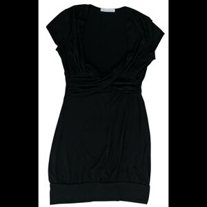Charlotte Russe black mid length dress
